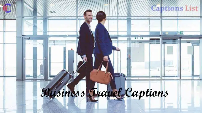 Business Travel Captions for Instagram