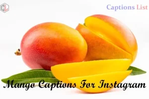 Mango Captions For Instagram