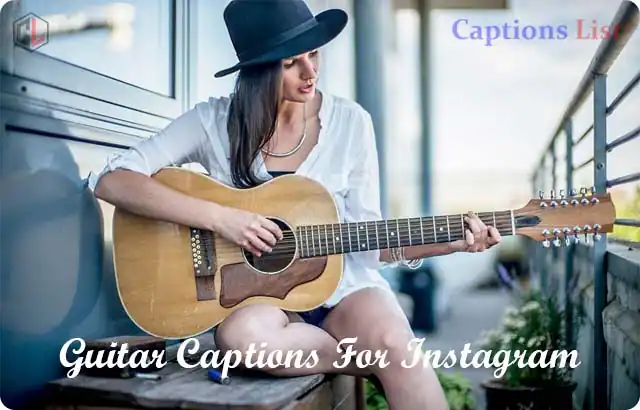 Guitar Captions For Instagram
