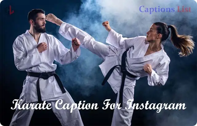 Karate Caption For Instagram