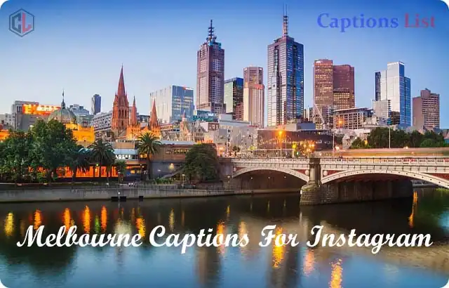 Melbourne Captions For Instagram