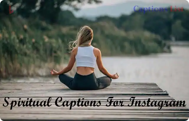 Spiritual Captions For Instagram