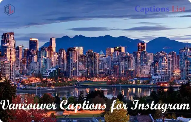 Vancouver Captions for Instagram