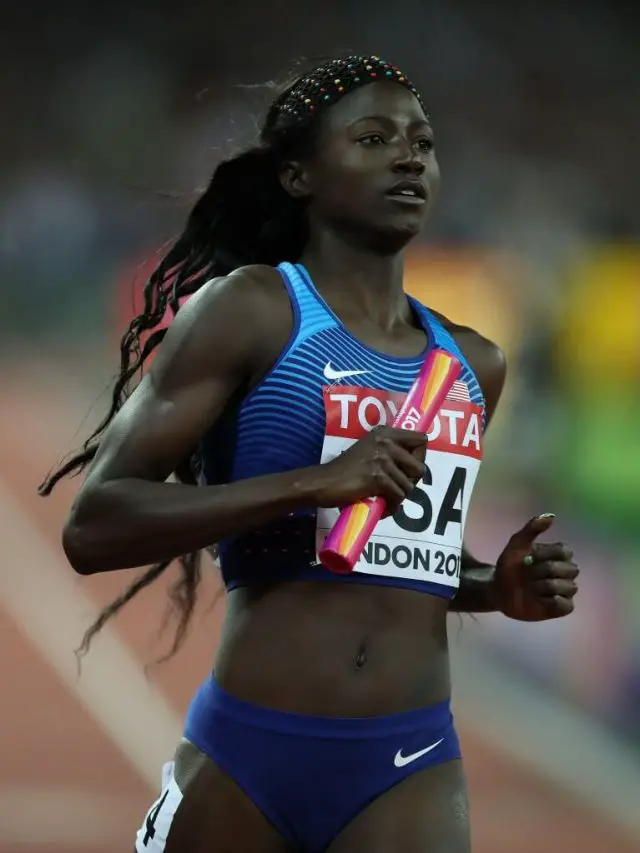 Tori Bowie won three medals at the 2016 Olympics in Rio de Janeiro.