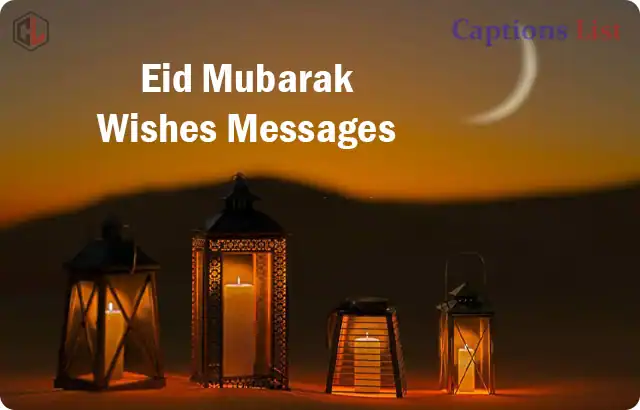 Eid Mubarak Wishes Messages