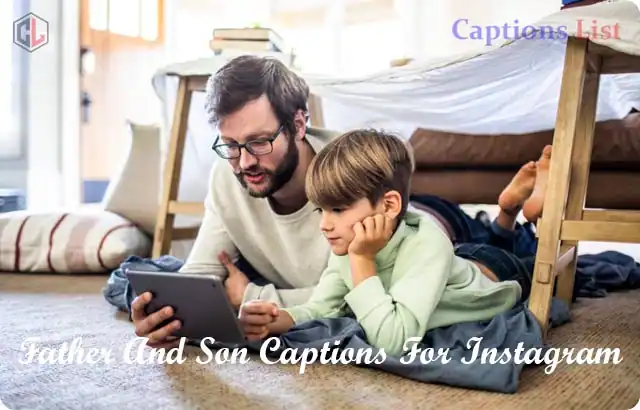 Father And Son Captions For Instagram