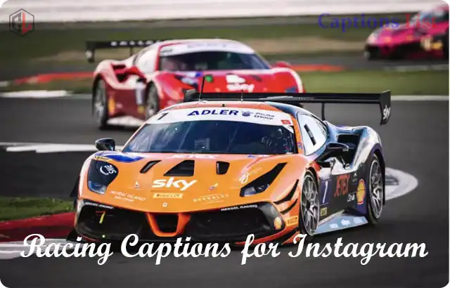 Racing Captions for Instagram