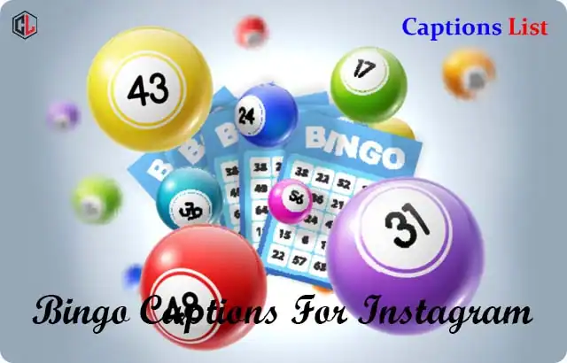 Bingo Captions For Instagram