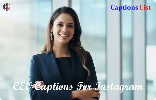 CEO Captions For Instagram