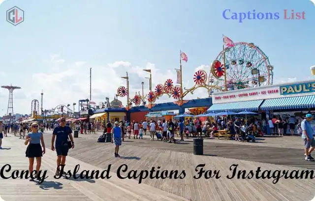 Coney Island Captions For Instagram