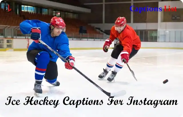 Ice Hockey Captions For Instagram