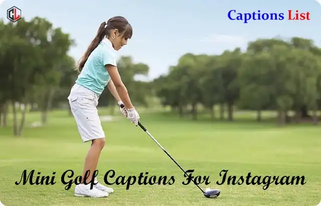 Mini Golf Captions For Instagram