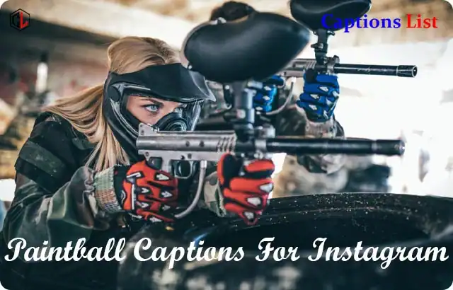 Paintball Captions For Instagram