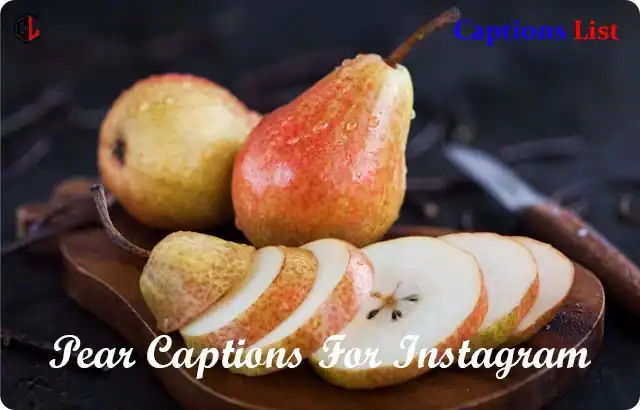 Pear Captions For Instagram