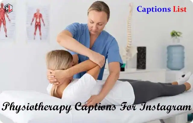 Physiotherapy Captions For Instagram