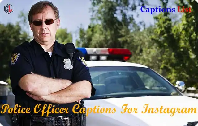 Police Officer Captions For Instagram