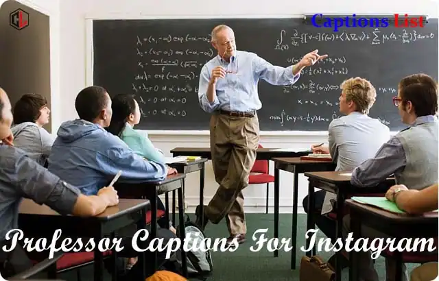 Professor Captions For Instagram