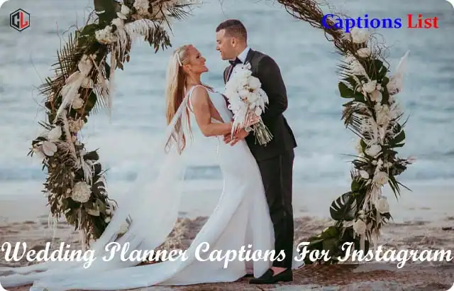 Wedding Planner Captions For Instagram