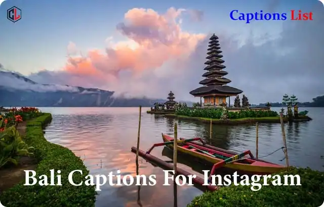Bali Captions For Instagram