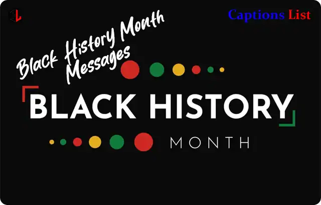 Black History Month Messages