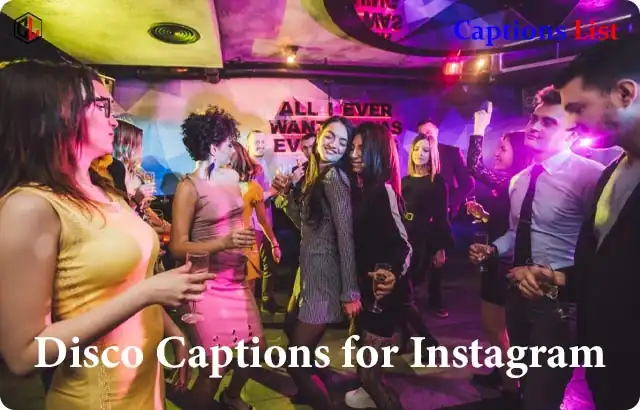 Disco Captions for Instagram