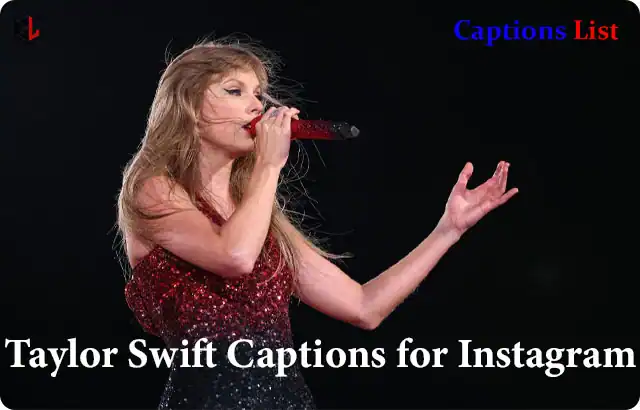 Taylor Swift Captions for Instagram
