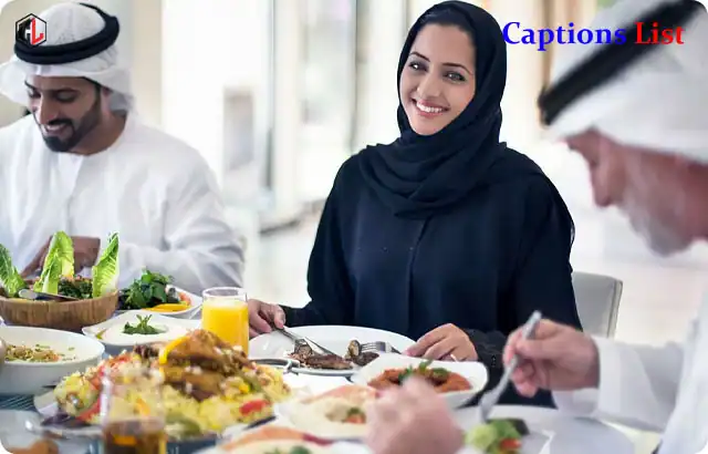 Arabic Food Captions for Instagram