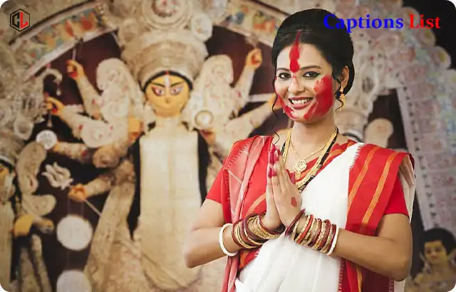 Durga Puja Captions for Instagram