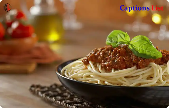 Best Spaghetti Captions for Instagram with Quotes