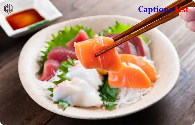 Sashimi Captions for Instagram