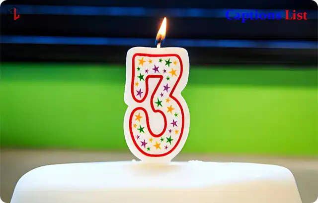 3rd Birthday Captions for Instagram