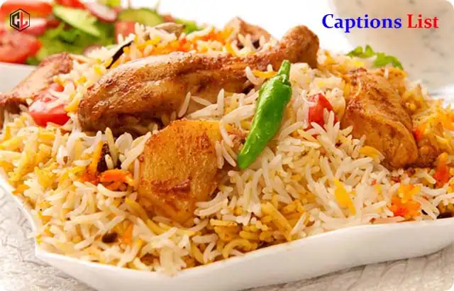 Biryani Captions for Instagram