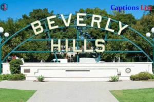 Beverly Hills Captions for Instagram